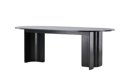 Montréve Dining Table Black Oval 220x100