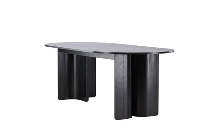 Montréve Dining Table Black Oval 220x100