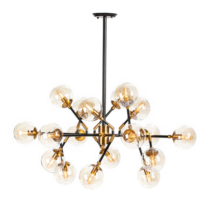 Halo Ceiling Lamp Golden/Black