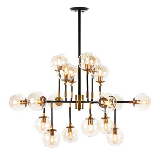 Halo Ceiling Lamp Golden/Black