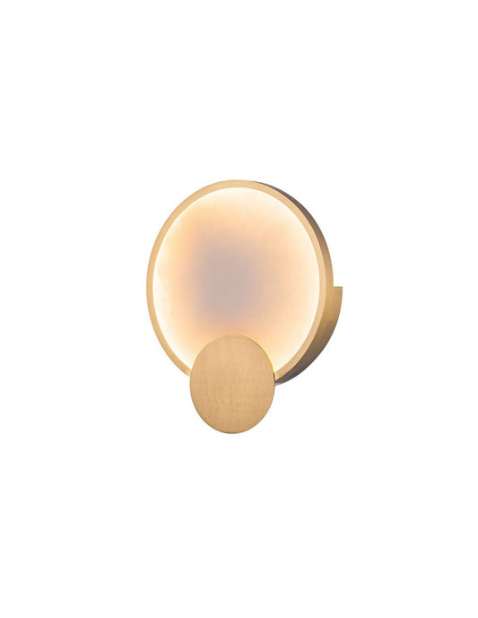 Round Marble and Gold Wall lamp