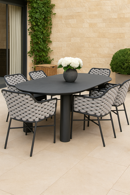 Outdoor Table Dakota Black
