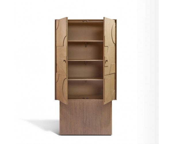 Margot Wardrobe Natural Wood