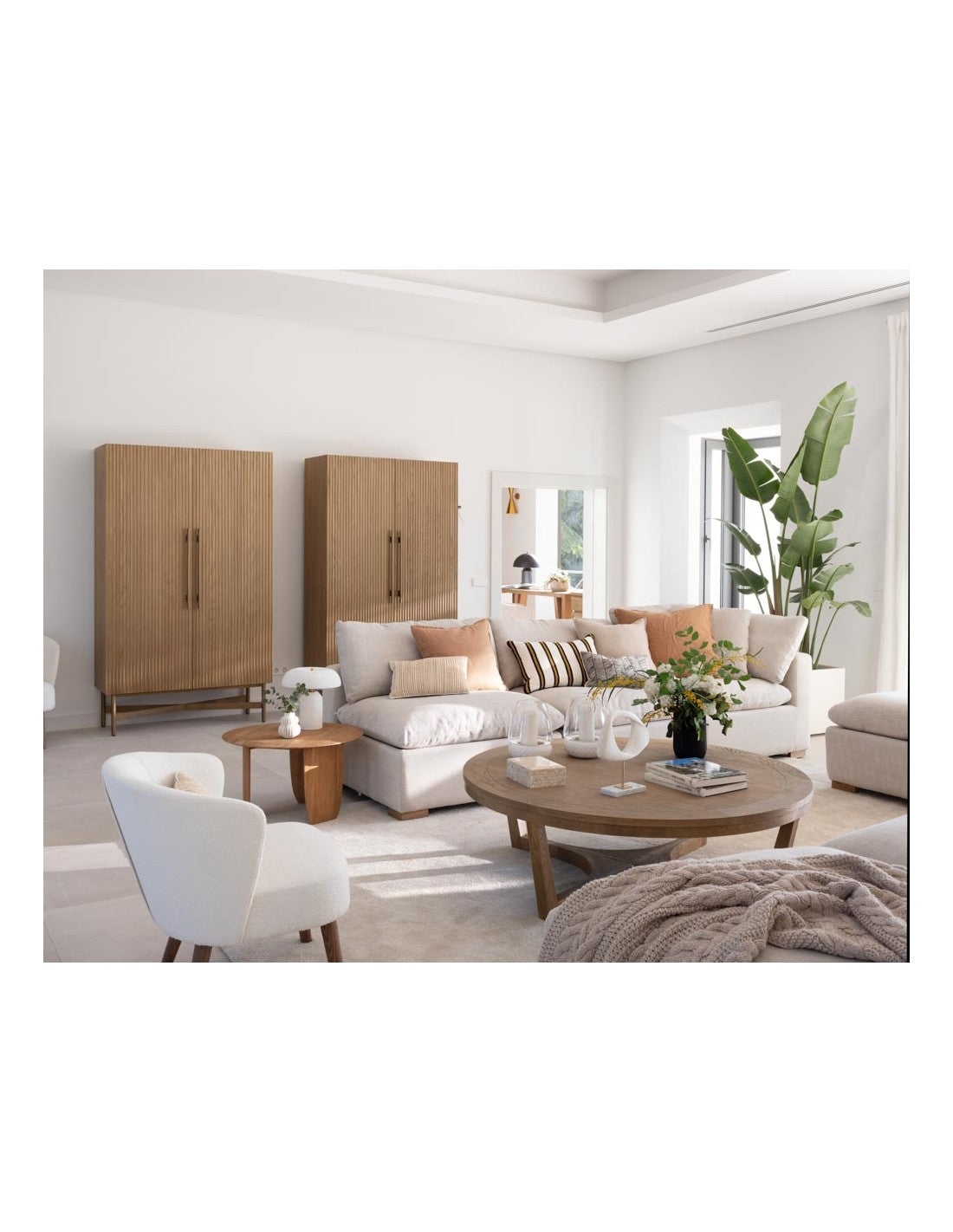 Liliane Wardrobe Natural Oak