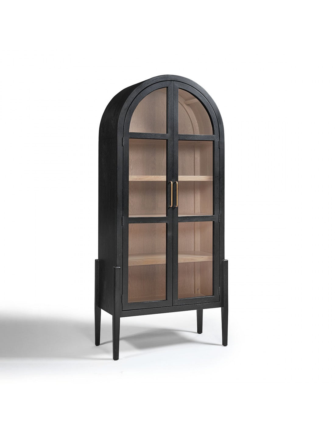 Liora Display Cabinet Dark oak