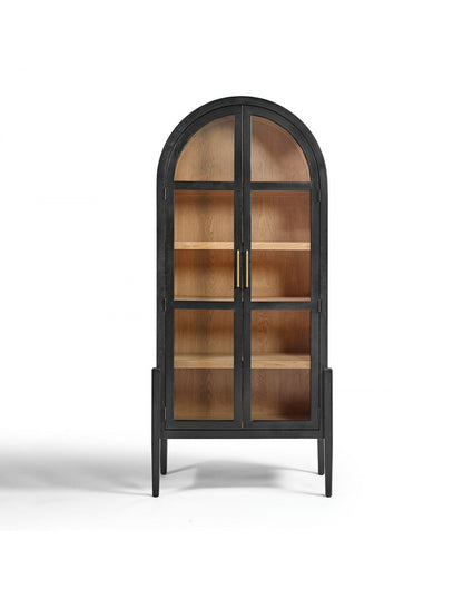 Liora Display Cabinet Dark oak