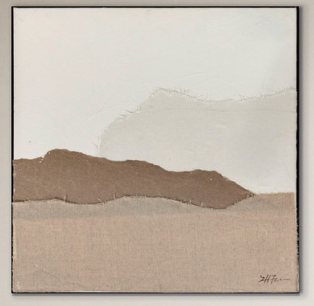 Framed Canvas Sandy Bay