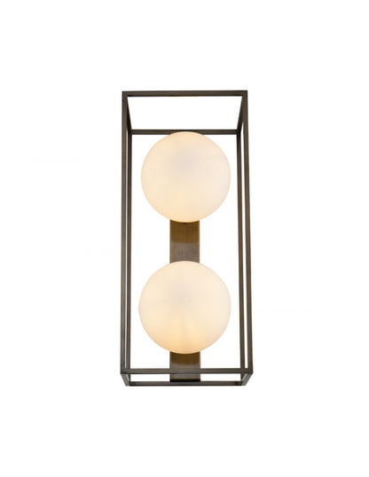 Golden Rectangular Wall Light