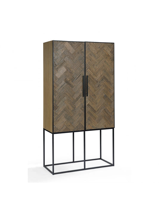 Wood and metal Wardrobe