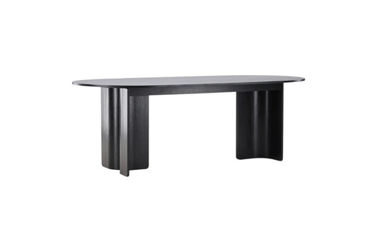 Montréve Dining Table Black Oval 220x100