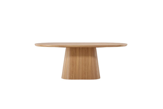 Nova Dining Table Nature (Without Glasstop) 200x90cm