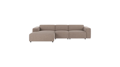 Nuvéa 4-seater Sofa Longue Left Beige