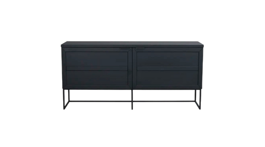 Laurel Console Table Black/Black