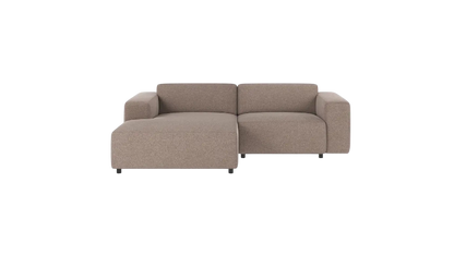 Nuvéa 3-seater Sofa Longue Left Beige