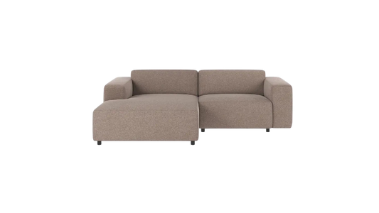 Nuvéa 3-seater Sofa Longue Left Beige