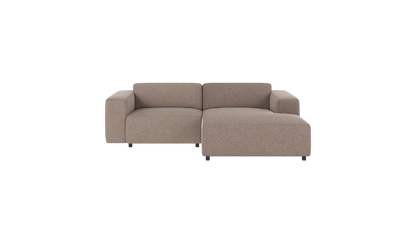 Nuveá 3-seater Sofa Longue Right Beige