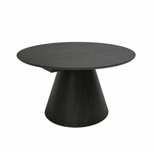 Dinner Table Loft Black extendable L