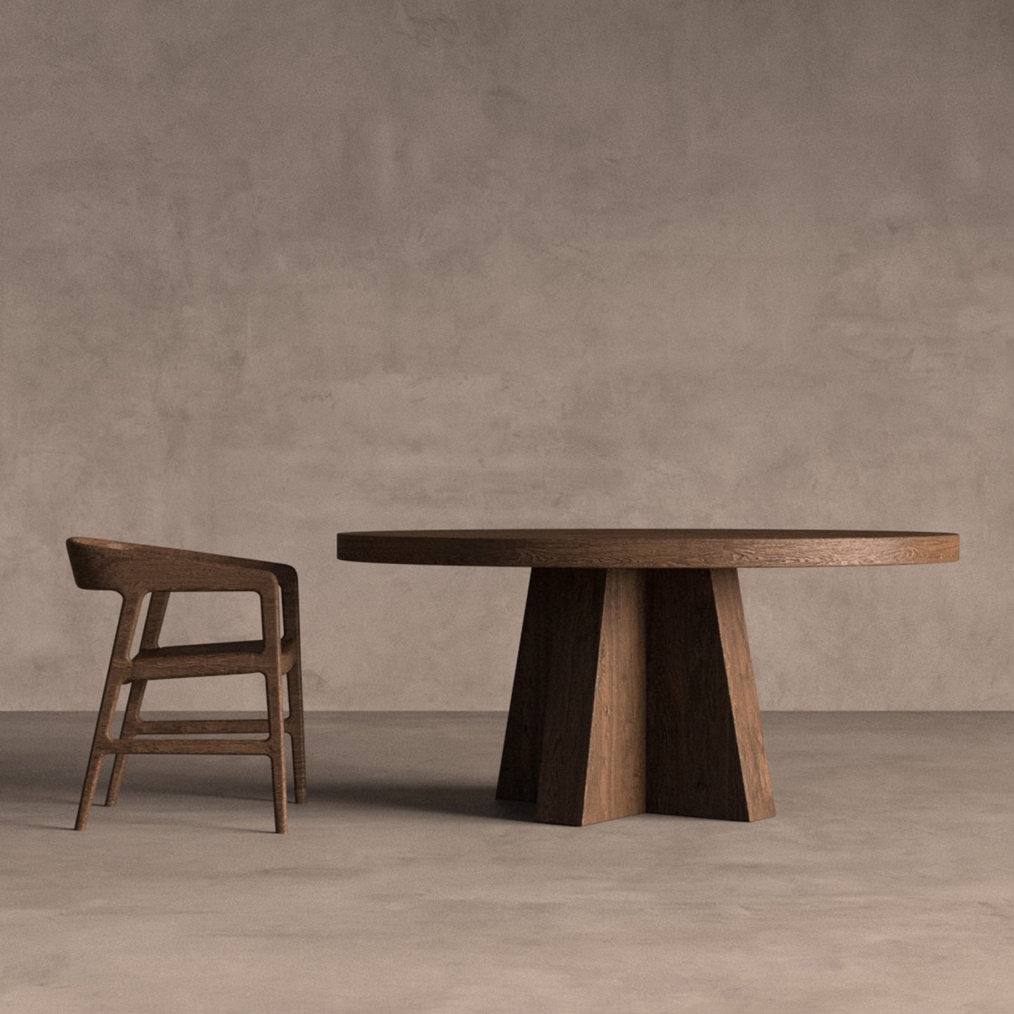 Dining Table Yuki Brown 170