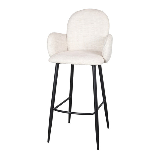 Roselle Bar Stool White