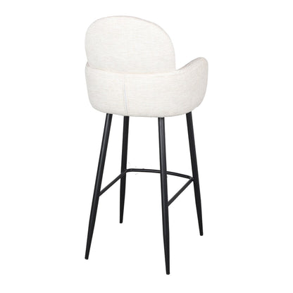 Roselle Bar Stool White
