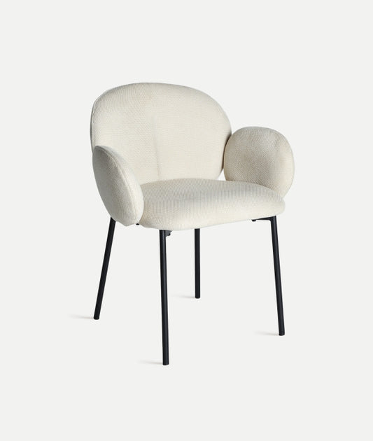 Emi Dining Chair Off White