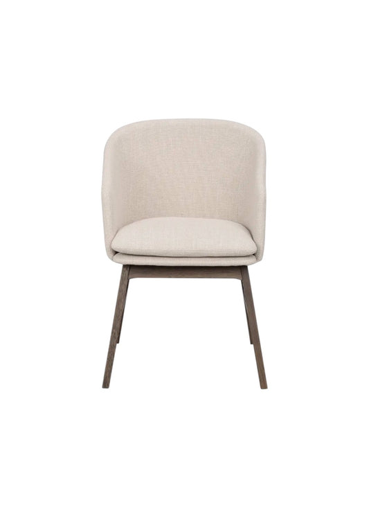 Lyra Dining Chair Beige/Brown