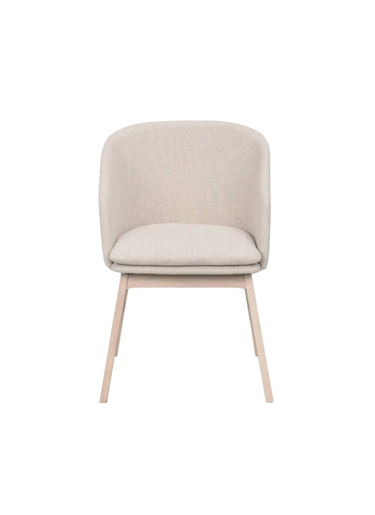 Lyra Dining Chair Beige/Whitewash