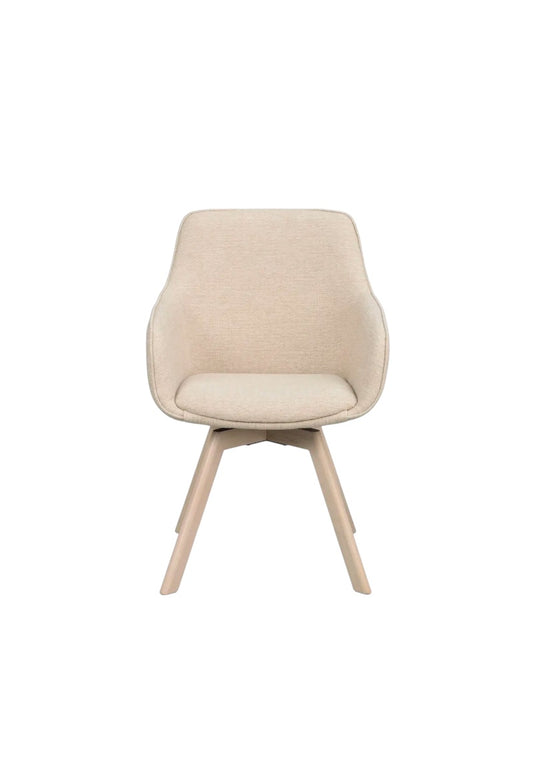 Grace Dining Chair Light Beige/Whitewash