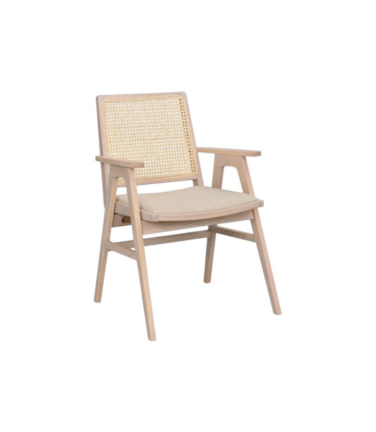 Colette Chair Beige/Whitewash