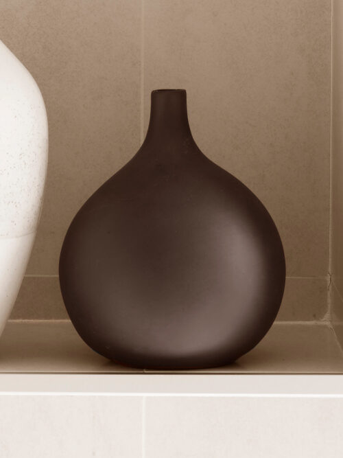 Vase/Candleholder Ebony