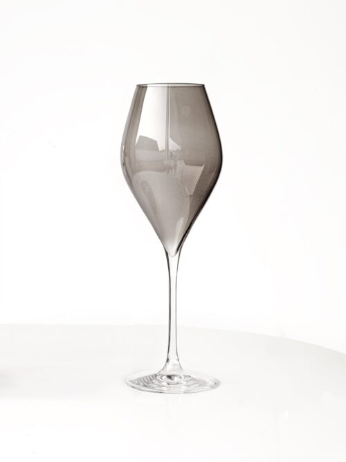 Grace Smokey Wine Glass